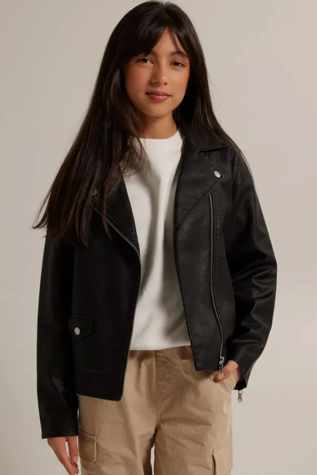 Cheap AmericaToday Biker jacket Julie JR Black