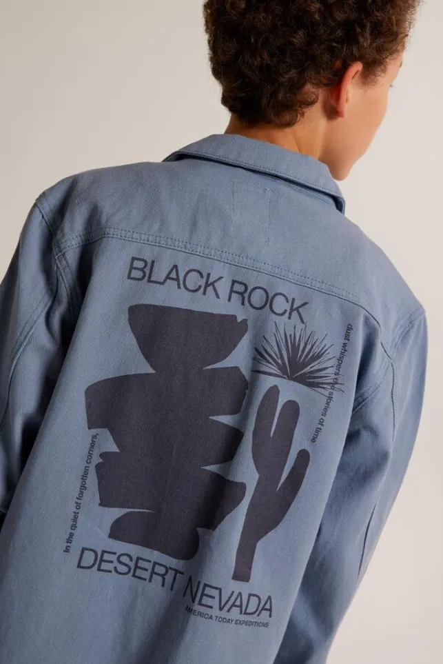 Store AmericaToday Denim overhemd Horris Jr TRUE
