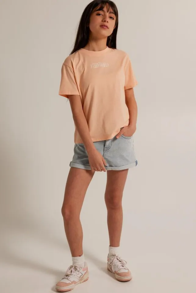 Clearance AmericaToday Denim short Lucy Jr Lightblue
