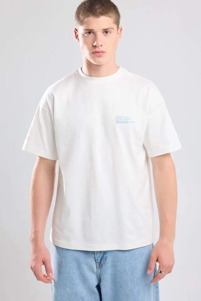 Fashion Dr.Denim Dr. Denim Trooper Tee Offwhite