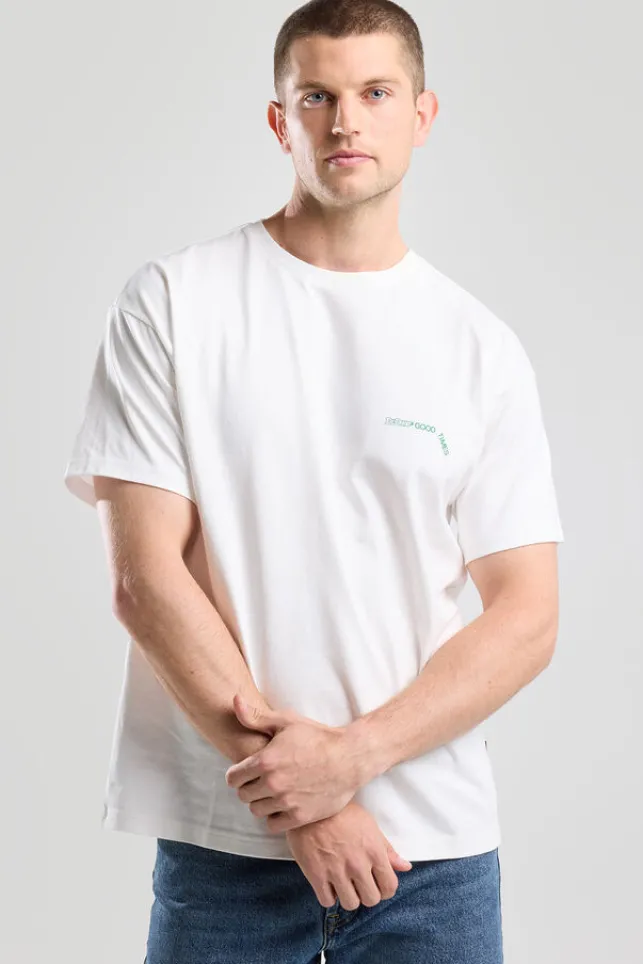 Clearance Dr.Denim Dr. Denim Trooper Tee Offwhite