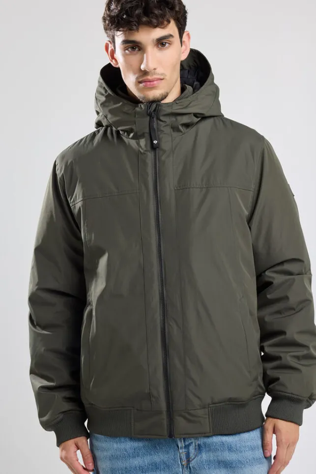 Fashion AmericaToday Hooded bomber jacket Justin Darkarmy