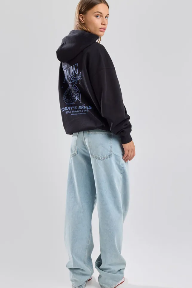 Online AmericaToday Hoodie Shelly Washedblack