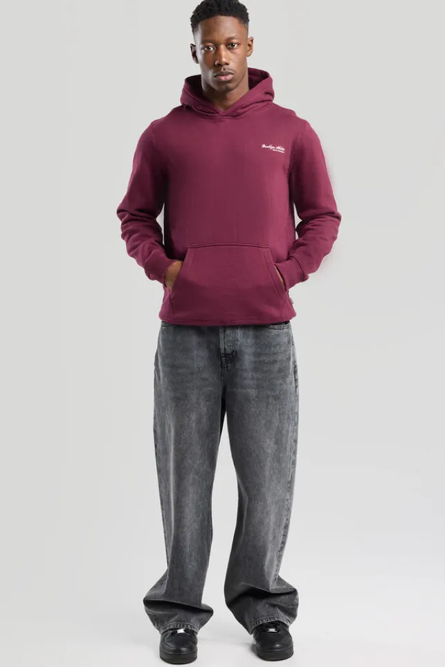 Fashion AmericaToday Hoodie Sun Hood Burgundy