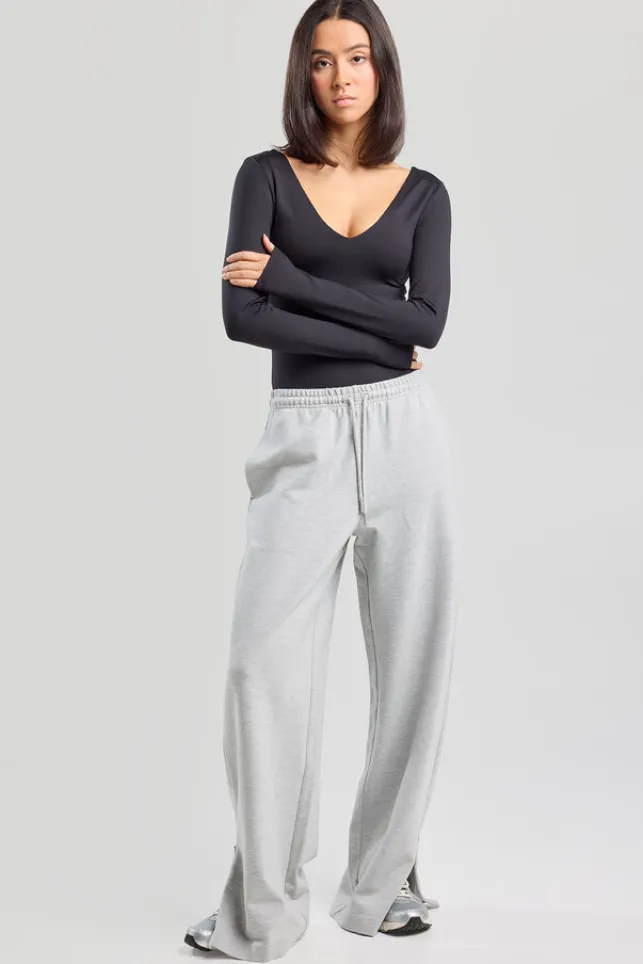 Discount AmericaToday Joggingbroek Claire lightgreymelange