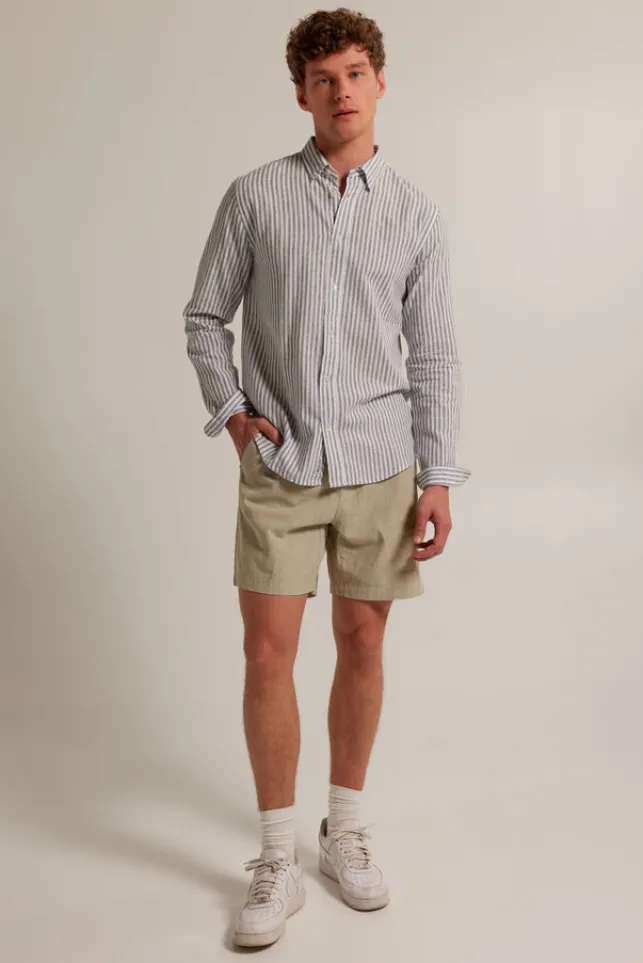 Shop AmericaToday Overhemd Hollis Vintageblue