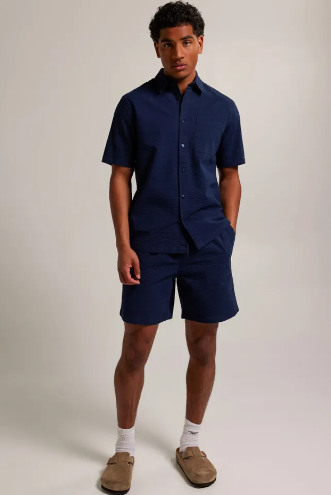 Sale AmericaToday Overhemd Ian Darkblue