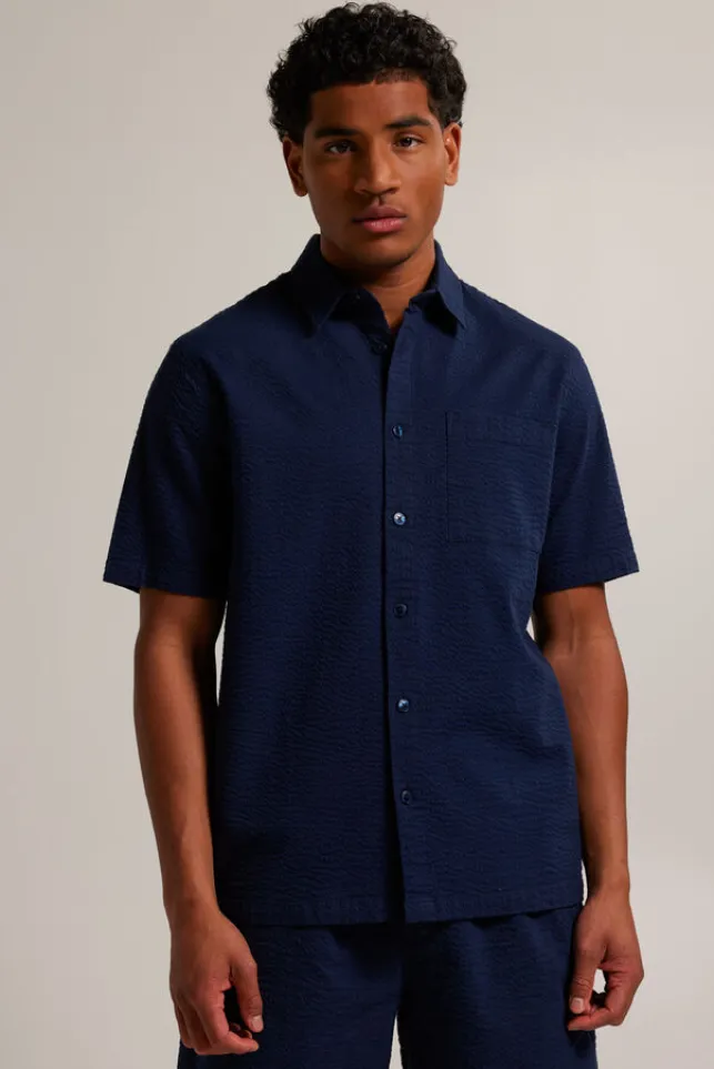 Sale AmericaToday Overhemd Ian Darkblue