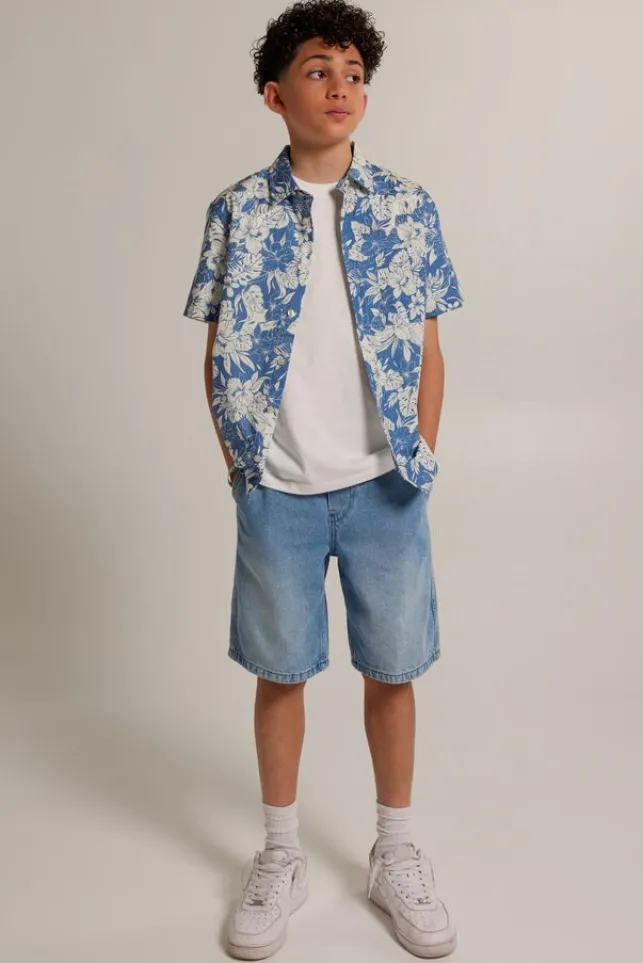 Sale AmericaToday Overhemd Illias JR Vintageblue