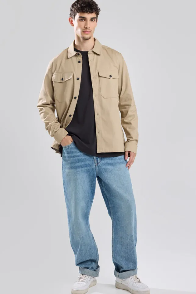 New AmericaToday Overshirt Hendrix Khaki