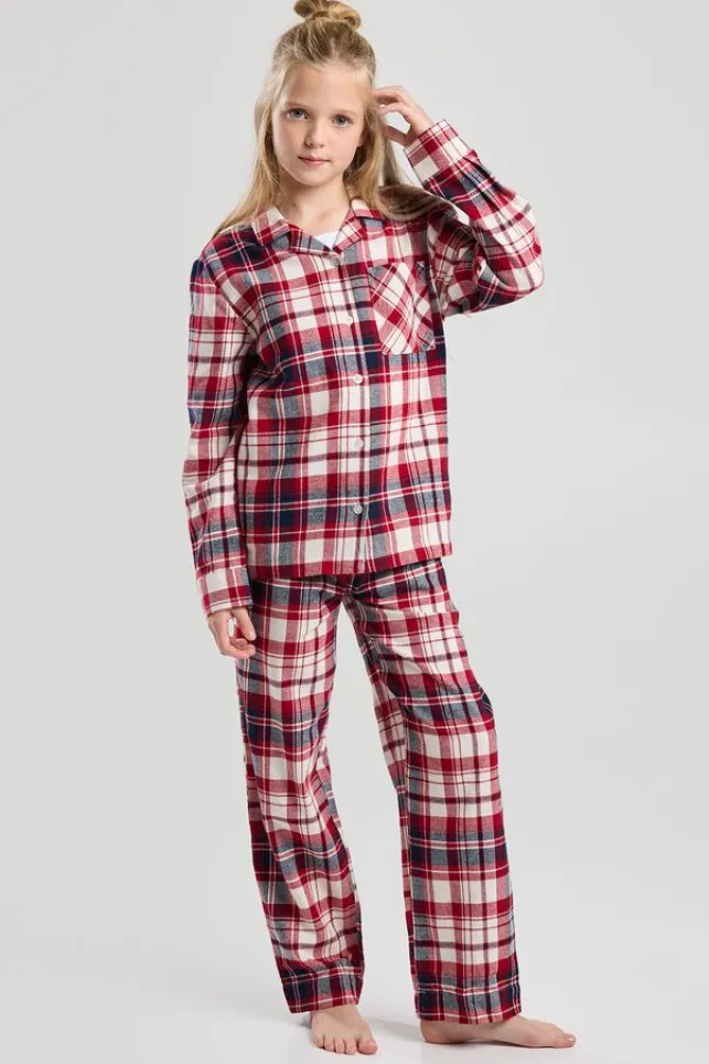 New AmericaToday Pyjamabroek Labello jr. bottom Burgundy
