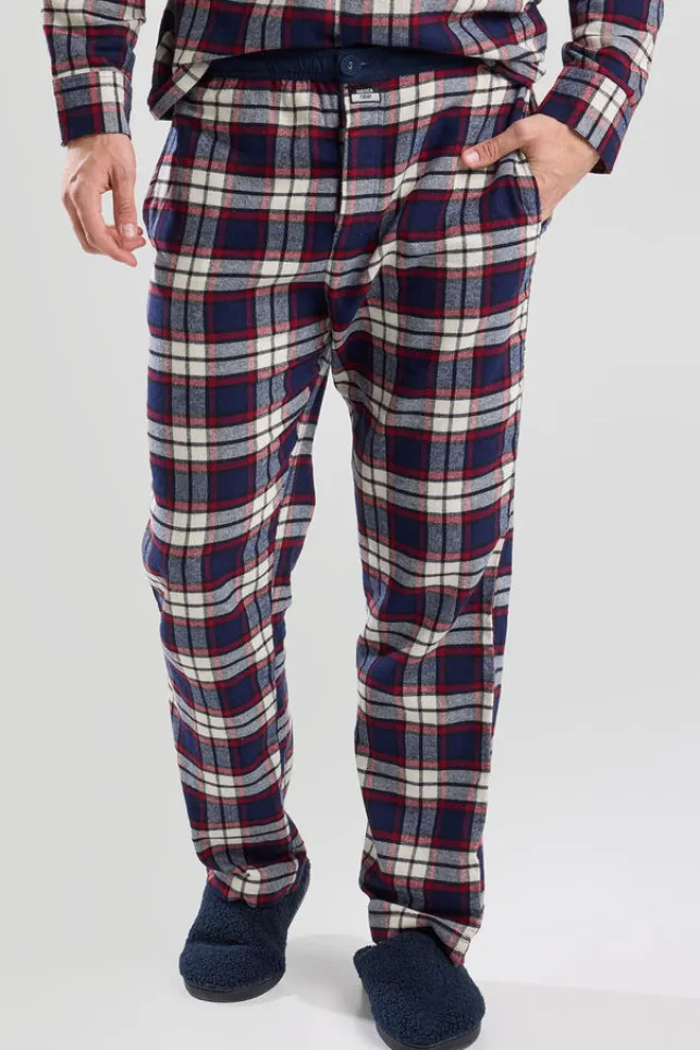 Cheap AmericaToday Pyjamabroek Nathan Red/navy