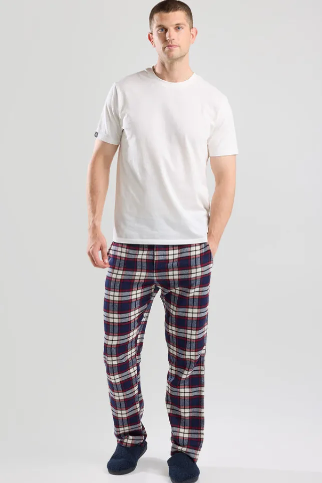 Hot AmericaToday Pyjamabroek Nathan Z Red/navy
