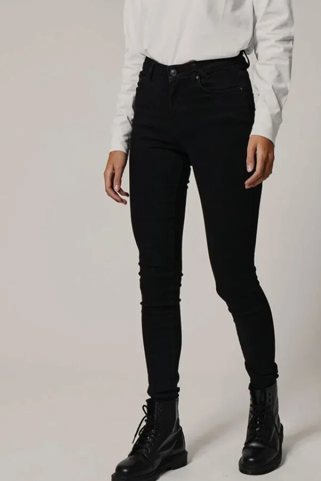 New AmericaToday Skinny jeans mid waist Black