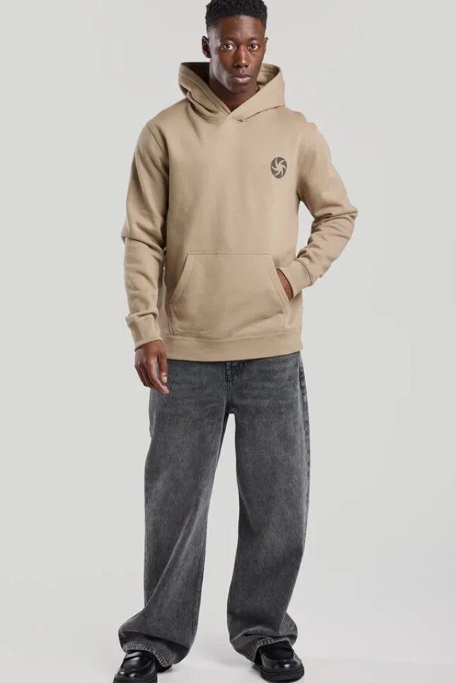 Shop AmericaToday Spike hoodie Mocca