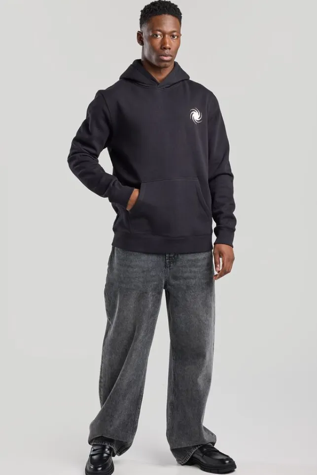 Hot AmericaToday Spike hoodie Washedblack