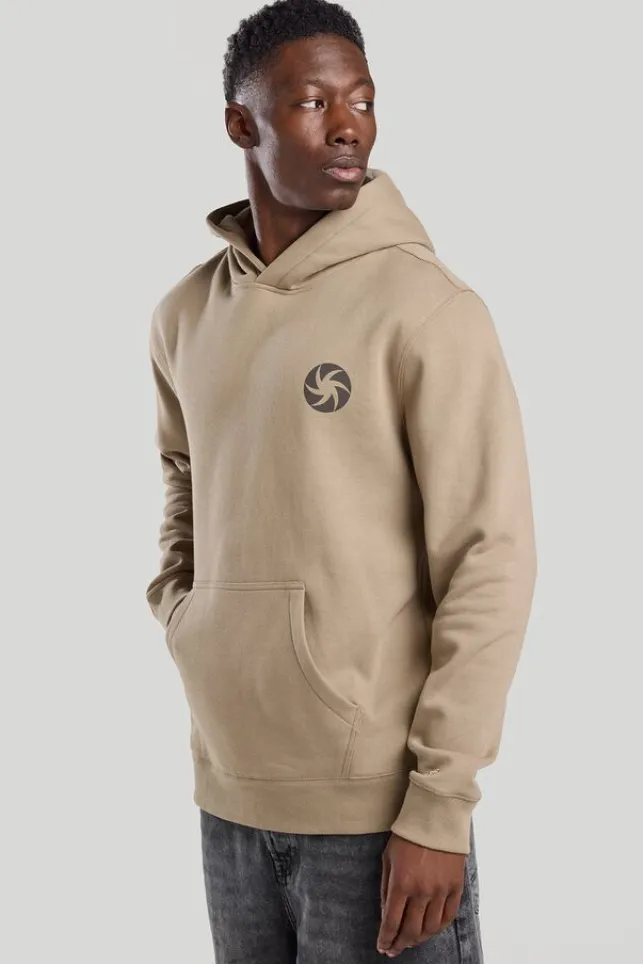 Shop AmericaToday Spike hoodie Mocca