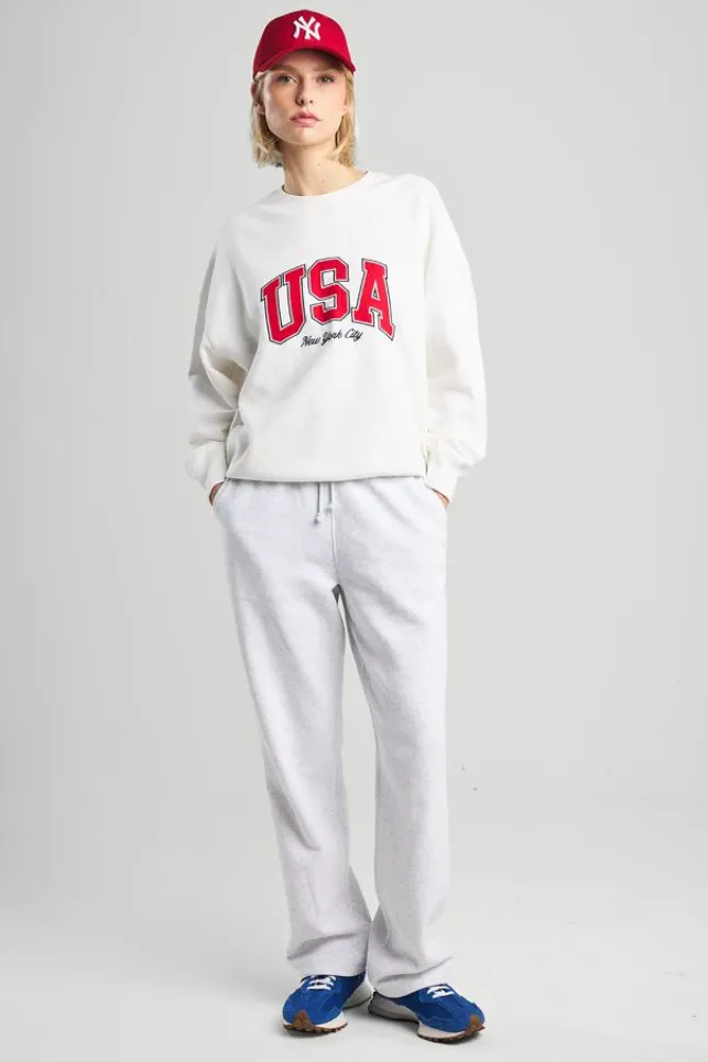 New AmericaToday Sweat Senna Offwhite