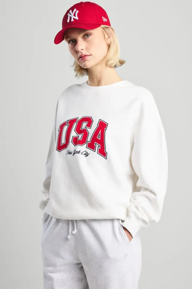New AmericaToday Sweat Senna Offwhite