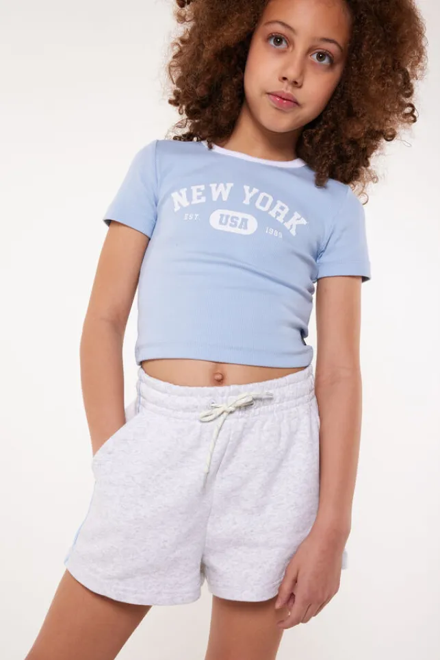 Store AmericaToday Sweat short Nea jr lightgreymelange