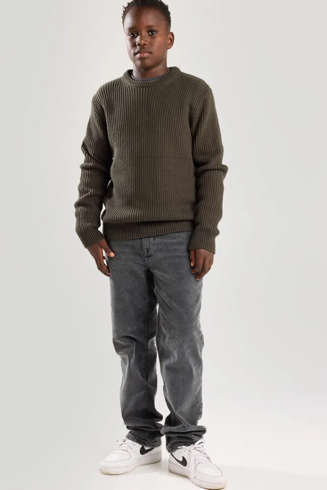 Best Sale AmericaToday Sweater Killian JR Grey/army