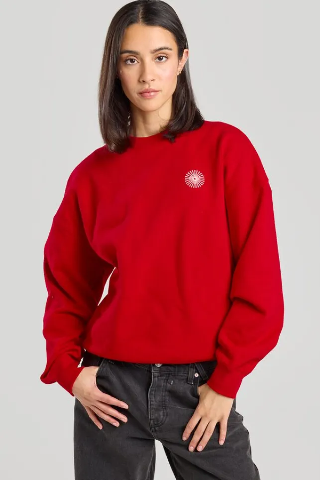 Online AmericaToday Sweater Scarlett Chili