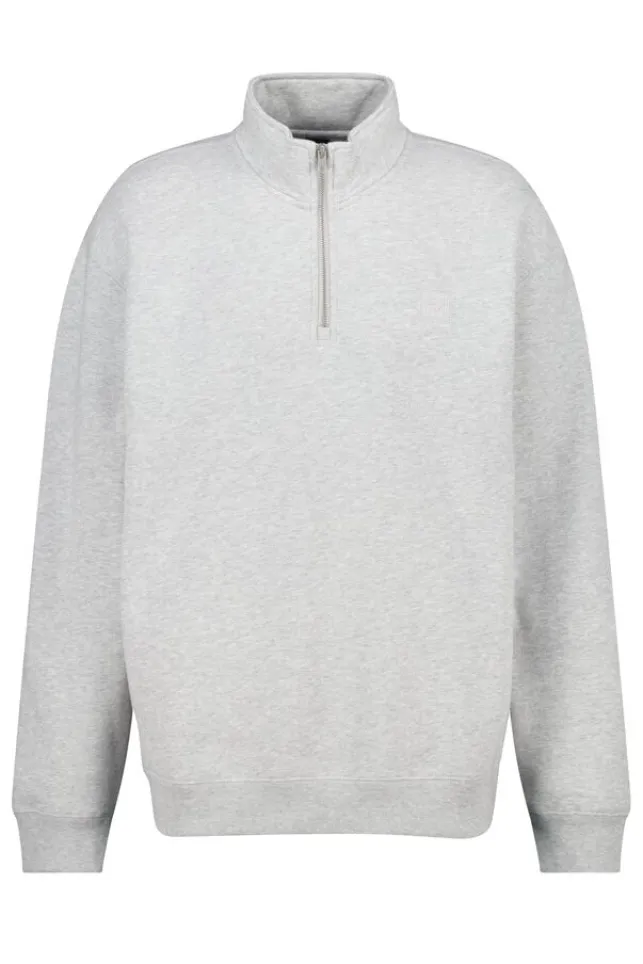 Flash Sale AmericaToday Sweater Seth Half Zip lightgreymelange
