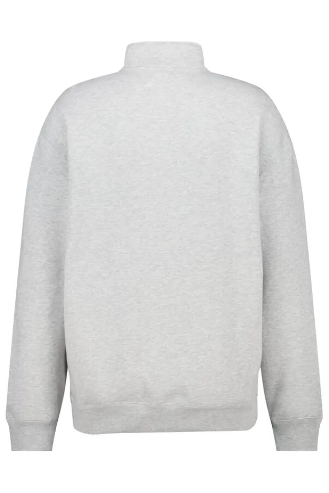 Flash Sale AmericaToday Sweater Seth Half Zip lightgreymelange