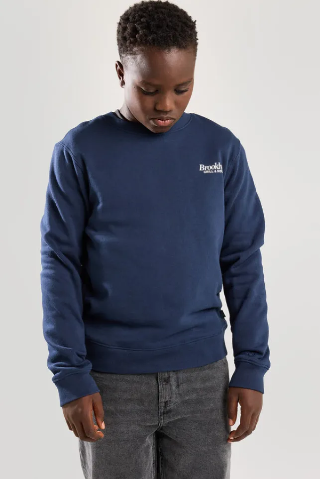 Online AmericaToday Sweater Sun Crew Jr Darkblue