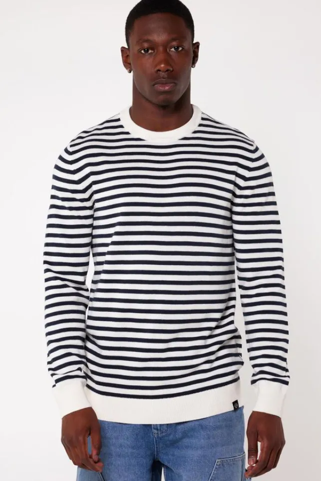 Sale AmericaToday Trui Keith Navy/ecru