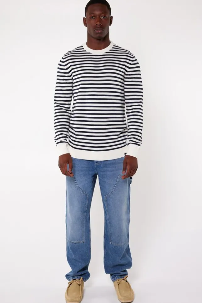 Sale AmericaToday Trui Keith Navy/ecru