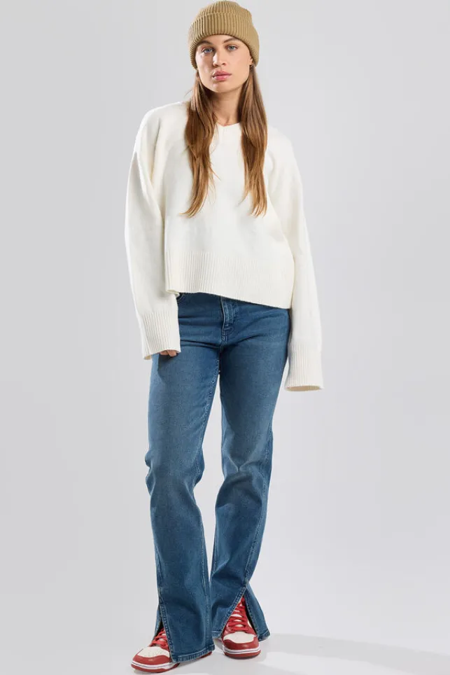 Online AmericaToday Trui Kiona Offwhite