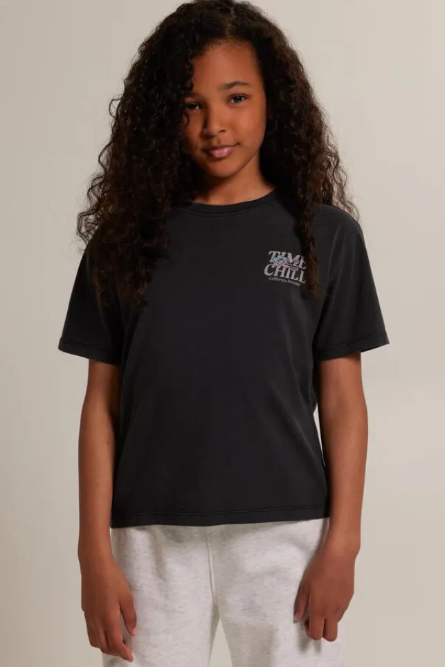 Discount AmericaToday T-shirt Elby JR Washedblack