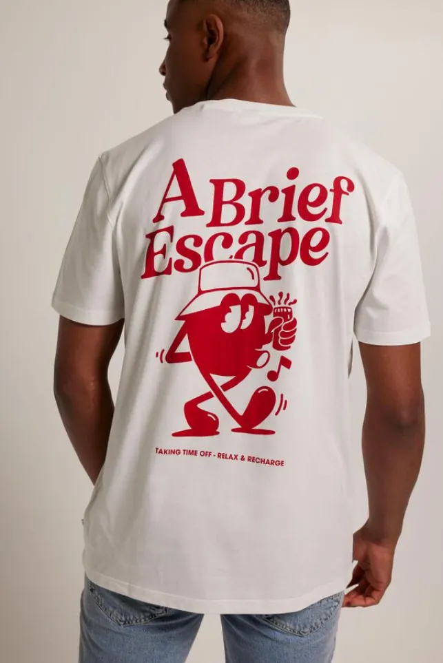 Shop AmericaToday T-shirt Elizar Offwhite