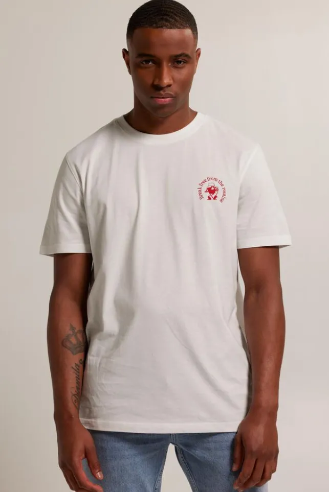 Shop AmericaToday T-shirt Elizar Offwhite