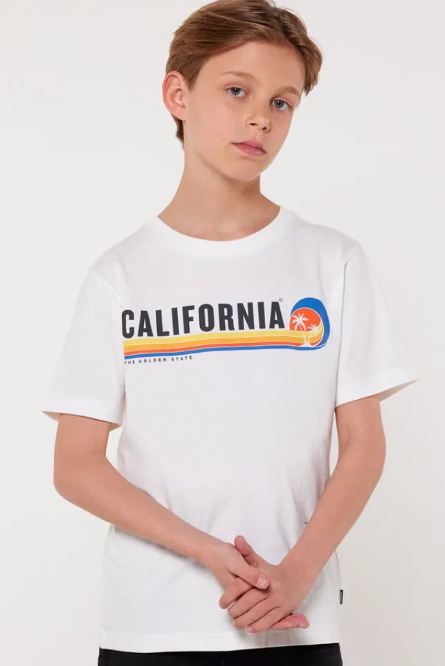 Outlet AmericaToday T-shirt Emmet JR classicwhite