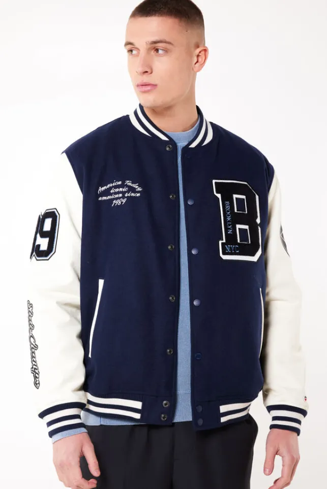 Hot AmericaToday Varsity jacket Jody Darkblue
